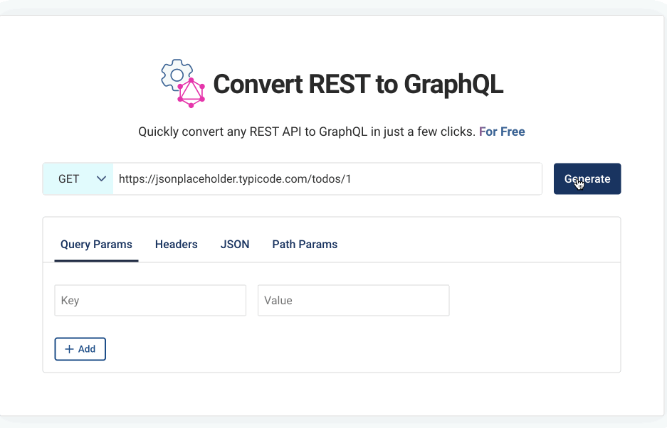 Using REST2GraphQL