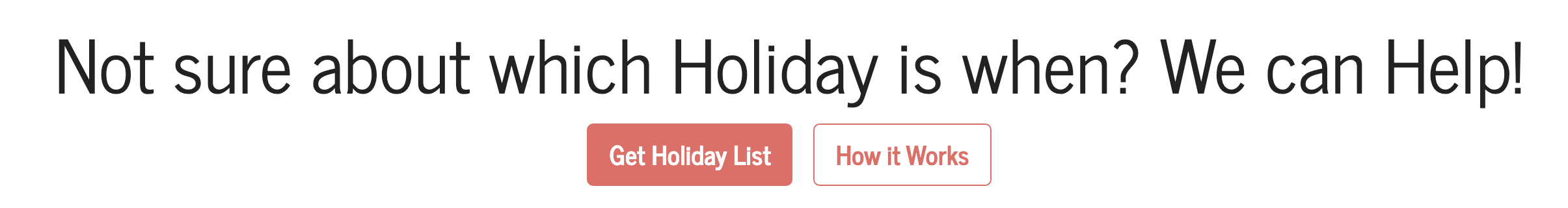 holiday app