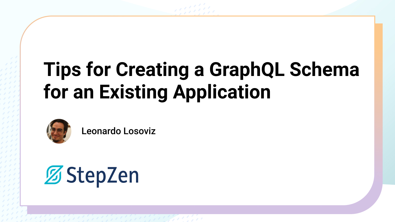 Tips For Creating A Graphql Schema For An Existing Application Hot